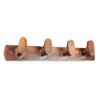 Heavy duty wooden wall hooks 4 hooks in 1 rack Heavy duty wooden wall hooks 4 hooks in 1 rack