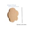 Wooden cloud shape furniture knobs