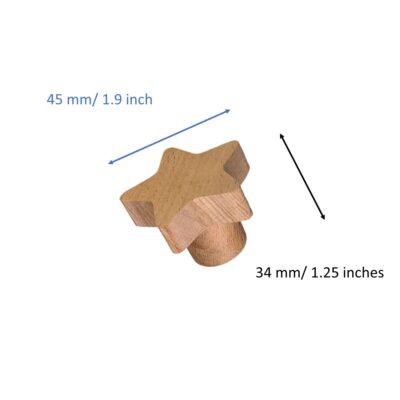 wooden handmade knobs for furniture