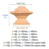 Durable Square Fence Post Caps & Finials – Creative Wooden Poles for Stylish Fencing Durable Square Fence Post Caps & Finials – Creative Wooden Poles for Stylish Fencing