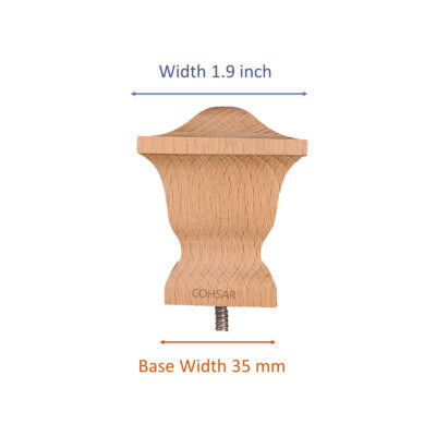 Square fence finials post caps curtain finials
