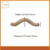 cabinet handles in wood cabinet handles in wood