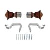 Square Curtain Brackets and Finials Square Curtain Brackets and Finials