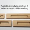 Wood recessed Handle For Sliding Doors Wood recessed Handle For Sliding Doors