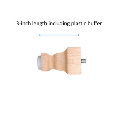 Pieds de canapé en bois – Lot de 4 pièces Pieds de canapé en bois – Lot de 4 pièces