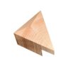 Premium Triangle Shape Wooden Knob for Enhancing Your Cabinets, Wardrobes, and Doors