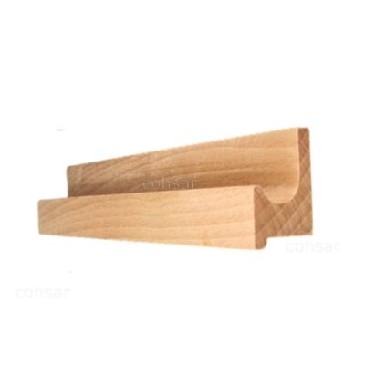 Minimalist Wooden J Profile Handles 8-48