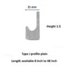 Wood Long Profile Handle