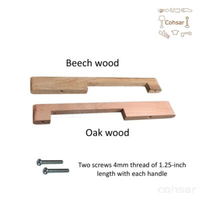Poignées de tiroir en bois élégantes et parfaites Poignées de tiroir en bois élégantes et parfaites