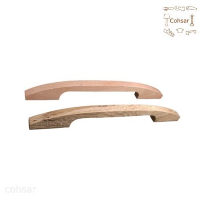 wooden door handles (3) Solid Oak Wood Cabinet Handles